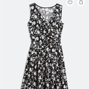 Kaileigh Black and White Floral Maxi Dress